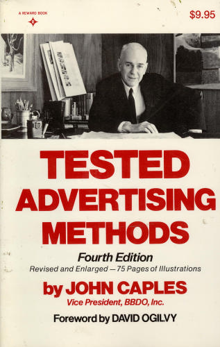 tested advertising methods 4th edition john caples
